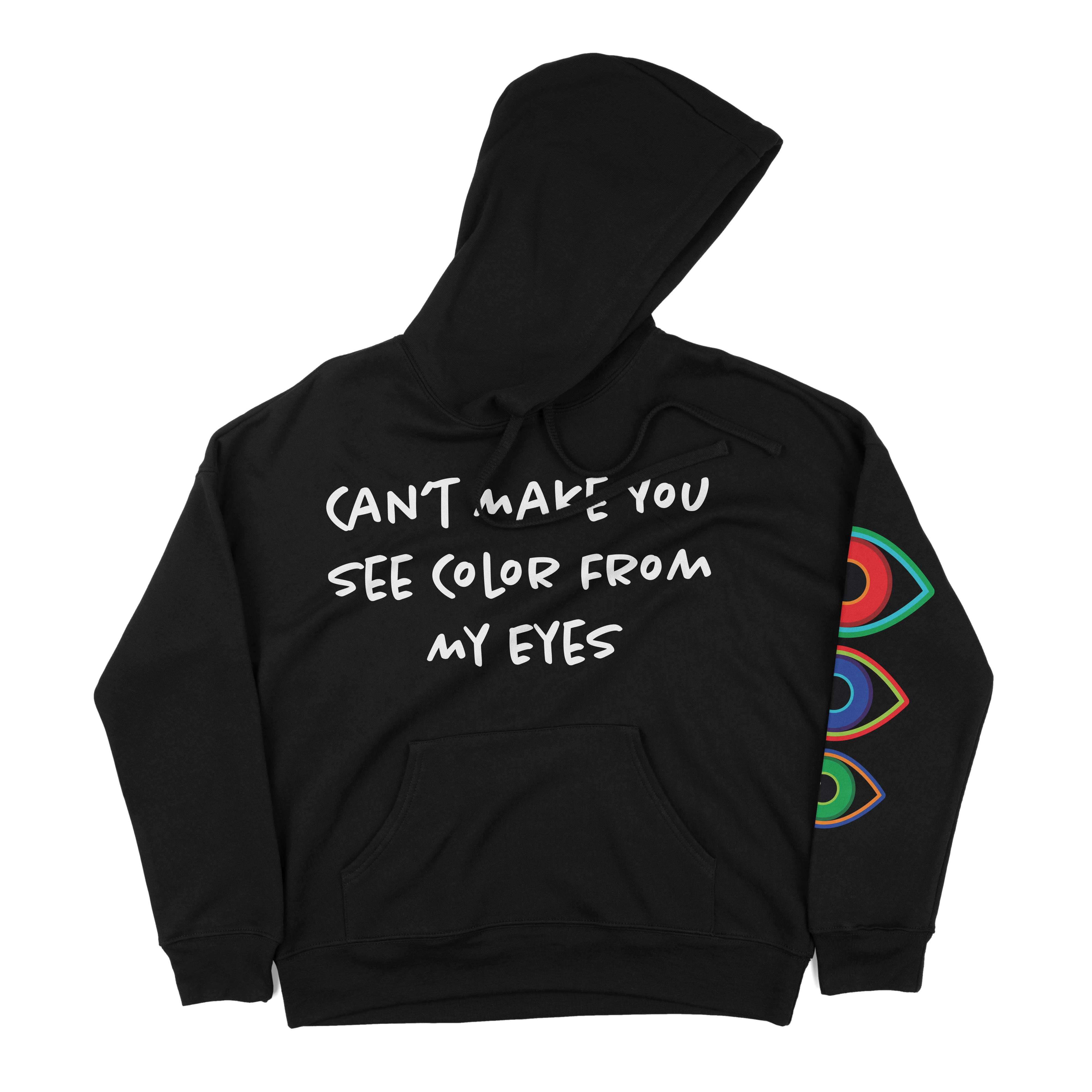 Colorblind hoodie deals